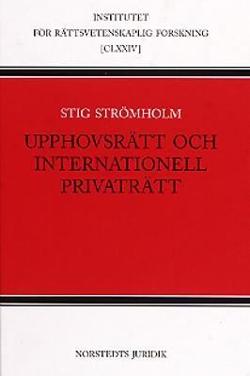 Omslagsbild för Upphovsrätt och internationell privaträtt