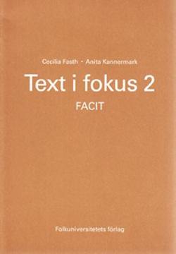 Omslagsbild för Text i fokus 2.