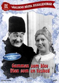 Omslagsbild för Gumman som blev liten som en tesked
