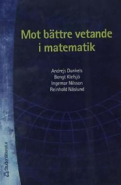 Omslagsbild för Mot bättre vetande i matematik