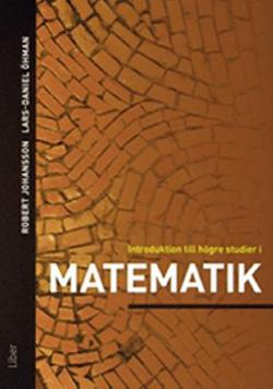 Omslagsbild för Introduktion till högre studier i matematik
