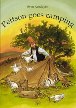 Omslagsbild för Pettson goes camping