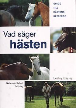 Omslagsbild för Vad säger hästen