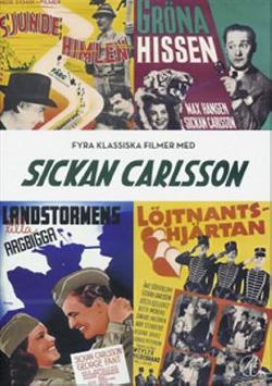 Omslagsbild för Fyra klassiska filmer med Sickan Carlsson