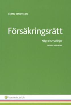 Omslagsbild för Försäkringsrätt