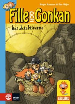 Omslagsbild för Fille och Gonkan hos detektiverna