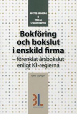 Omslagsbild för Bokföring och bokslut i enskild firma