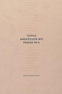 Omslagsbild för Tomas Andersson Wij pratar med-