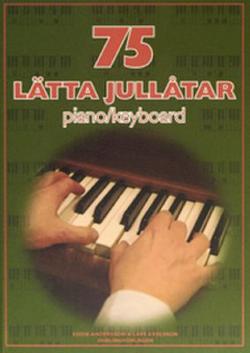 Omslagsbild för 75 lätta jullåtar - piano/keyboard