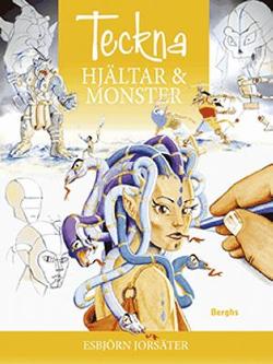 Omslagsbild för Teckna hjältar & monster