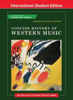 Omslagsbild för Concise history of Western music
