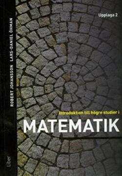 Omslagsbild för Introduktion till högre studier i matematik