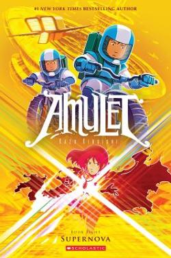 Omslagsbild för Amulet Book 8, Supernova
