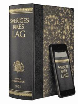 Omslagsbild för Sveriges rikes lag Hundrafyrtioandra upplagan (2021)