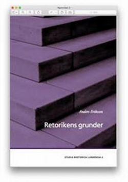 Omslagsbild för Retorikens grunder
