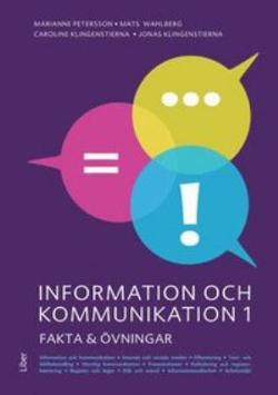 Omslagsbild för Information och kommunikation 1 Fakta & övningar