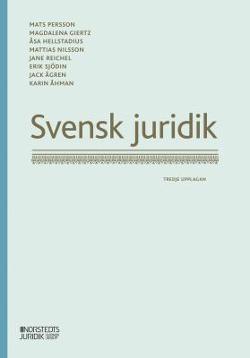 Omslagsbild för Svensk juridik