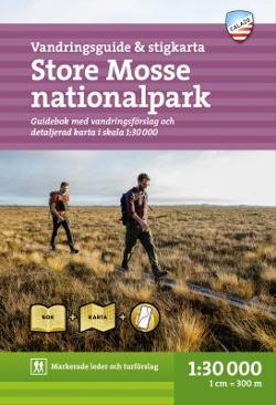 Omslagsbild för Vandringsguide Store Mosse nationalpark