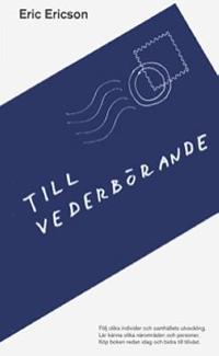 Omslagsbild för Till vederbörande