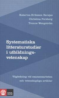 Omslagsbild för Systematiska litteraturstudier i utbildningsvetenskap
