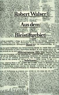 Omslagsbild för Aus dem Bleistiftgebiet 5, Mikrogramme aus den Jahren 1925-1932 : Prosa