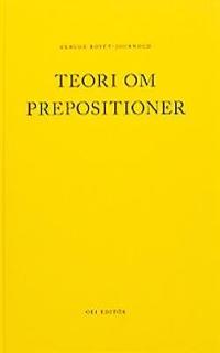 Omslagsbild för Teori om prepositioner