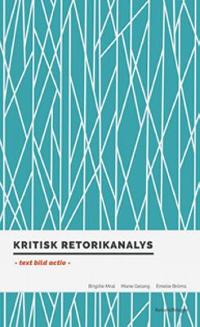 Omslagsbild för Kritisk retorikanalys