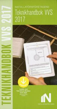 Omslagsbild för Installatörsföretagens teknikhandbok VVS. 2017