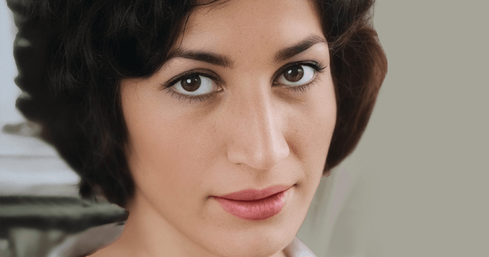 Porträtt Forough Farrokhzad