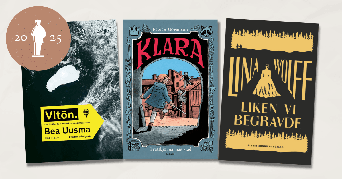 Bokomslag Augustpristagare