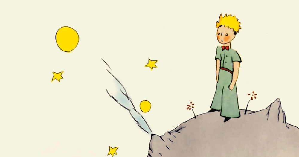Teckning från boken Den lille prinsen
