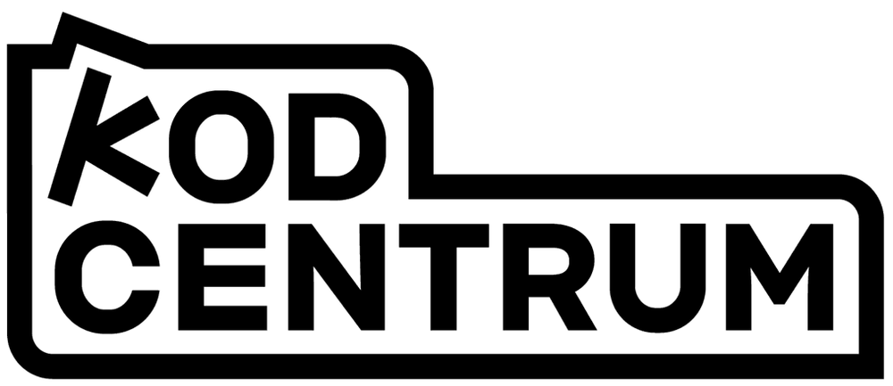 Kodcentrum logotyp. 