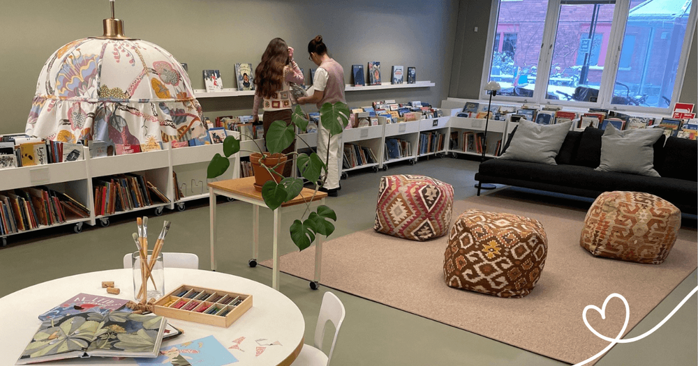 Barnavdelningen på Östermalms bibliotek