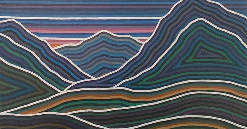 Glencoe #2, acrylic (2024)