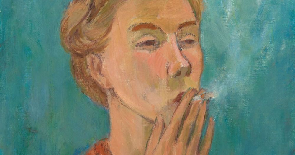 Tove Jansson, självprträtt
