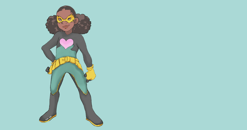 Tecknad superhjälte