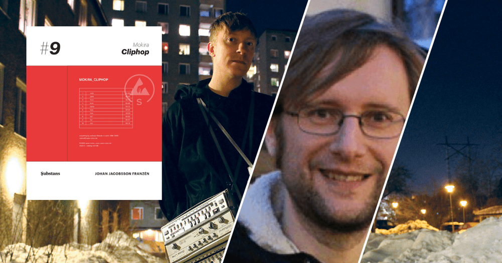 foto av författare och musiker, samt bokomslag