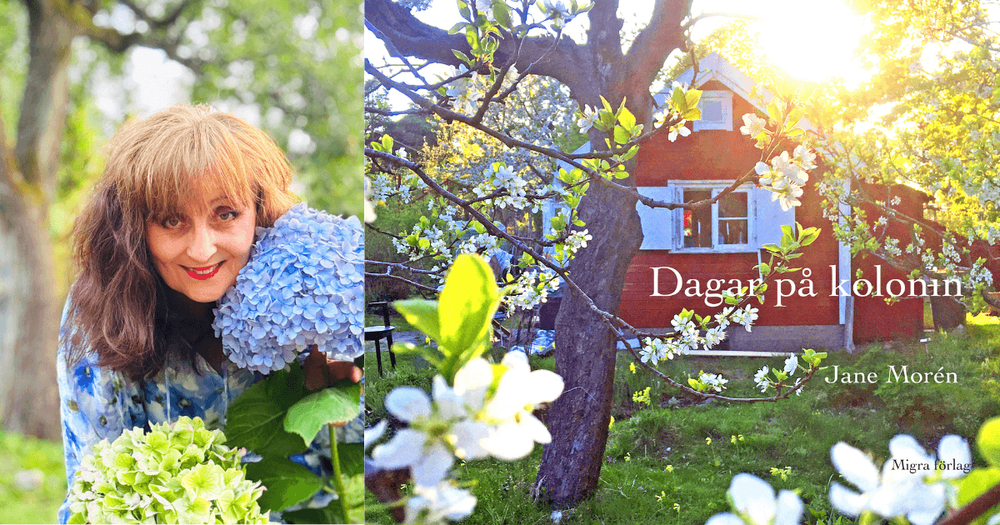 foto av författaren och en kolonilott