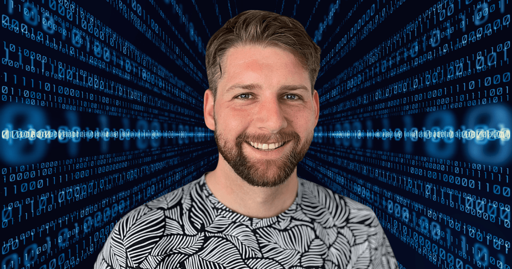 Fotot föreställer Joakim Kävrestad