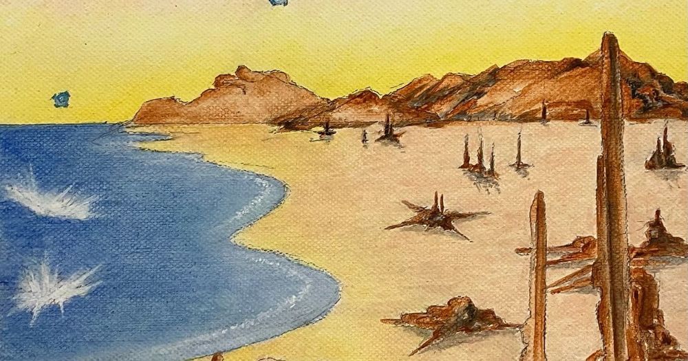 Målning av  Alfredo Neves