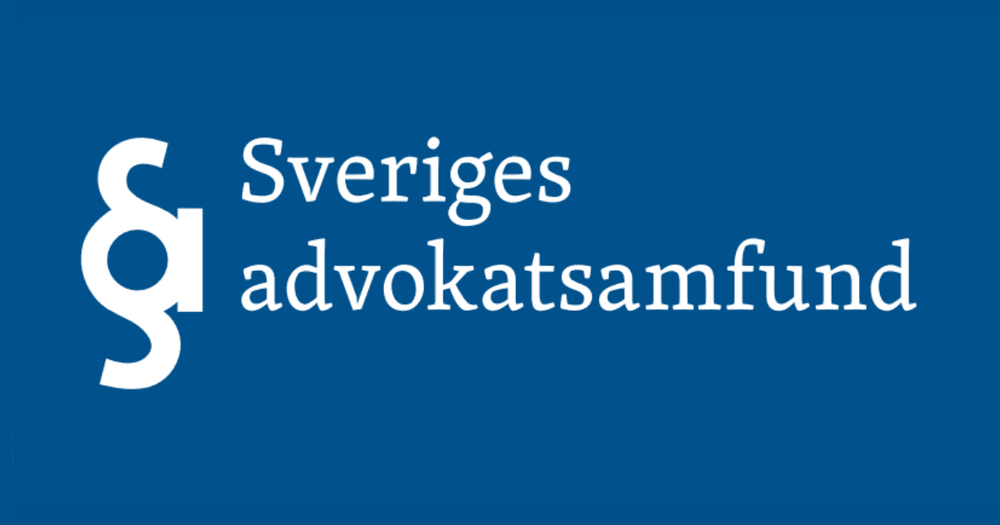 Sveriges advokatsamfunds logotyp.