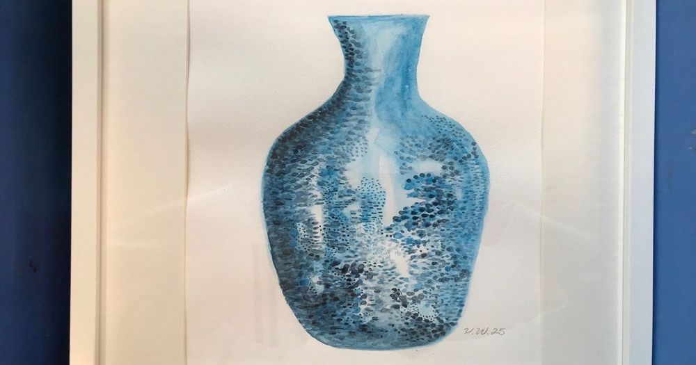 Akvarell av Veronica Widell