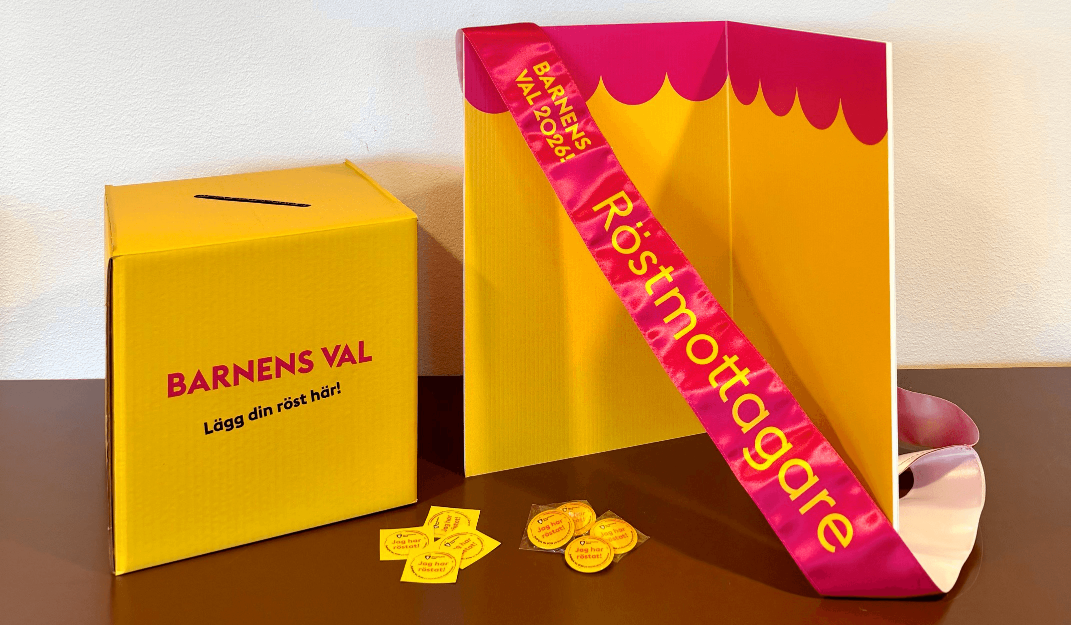 Rekvisita för Barnens val