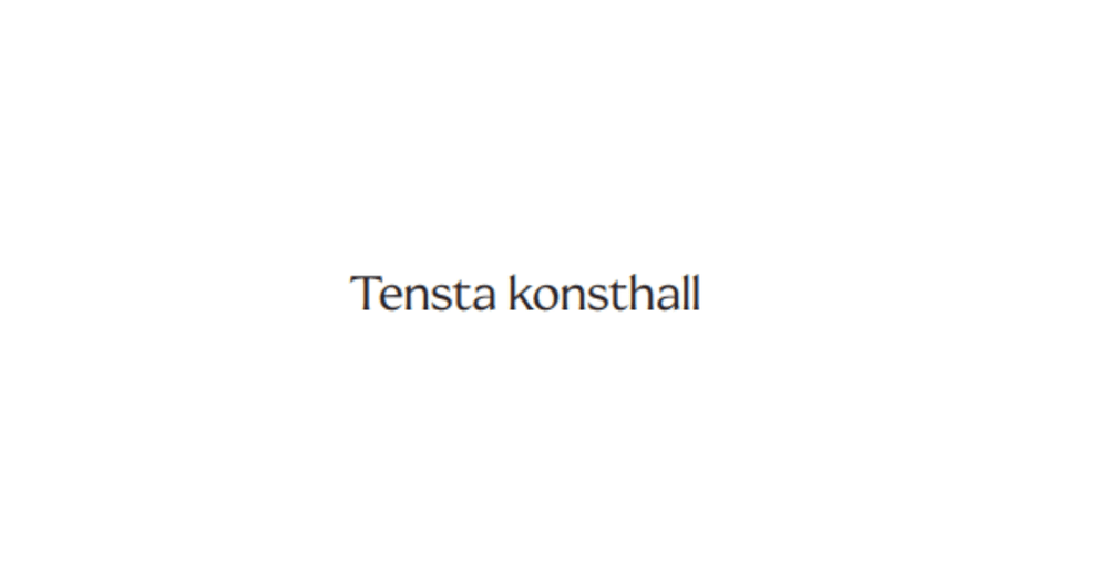 Logotyp Tensta konsthall