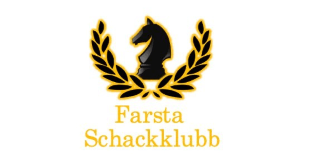 Logga för Farsta Schackklubb.