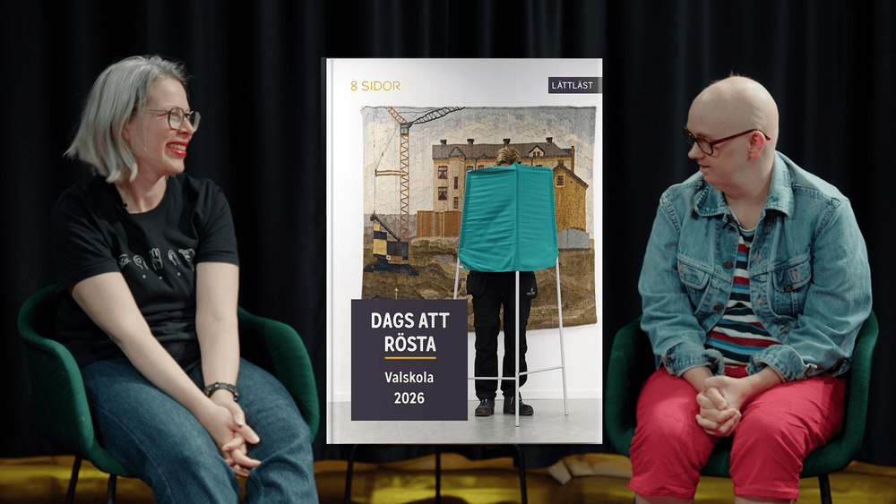 Lynn och Anna tipsar om en lättläst bok om valet.