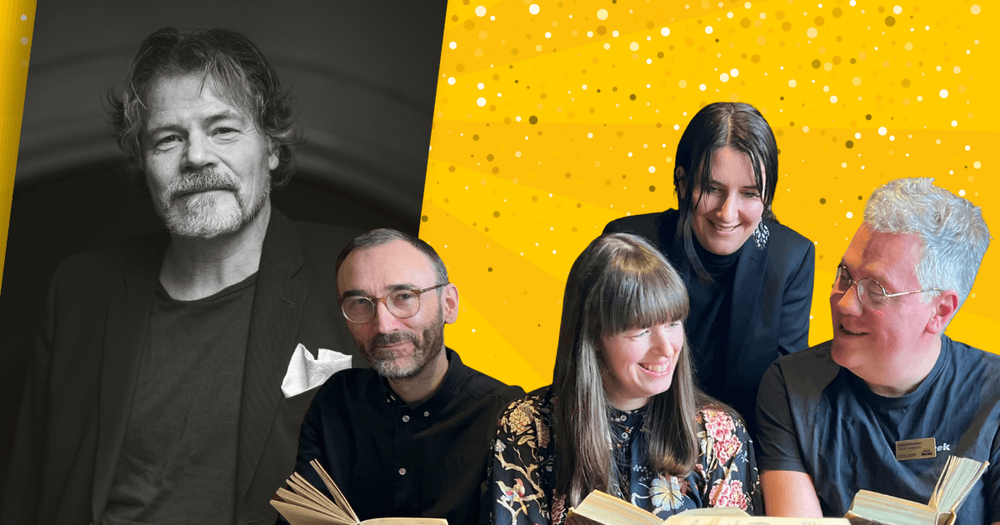 Kristoffer Leandor och bibliotekarier