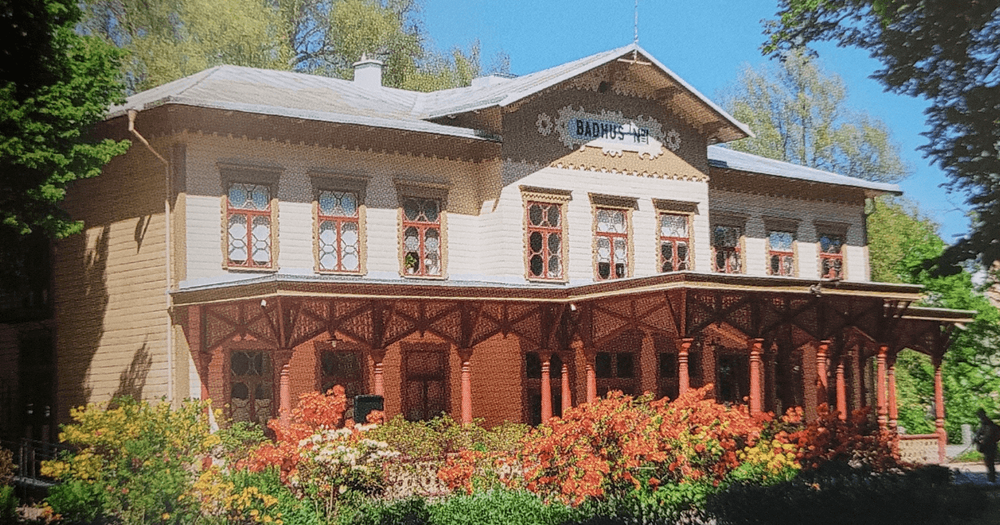 Bilden föreställer Ronneby brunn