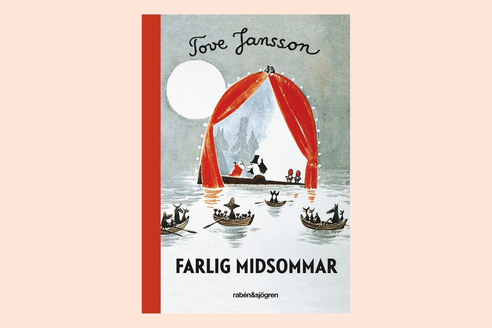 Omslag Farlig midsommar av Tove Jansson.