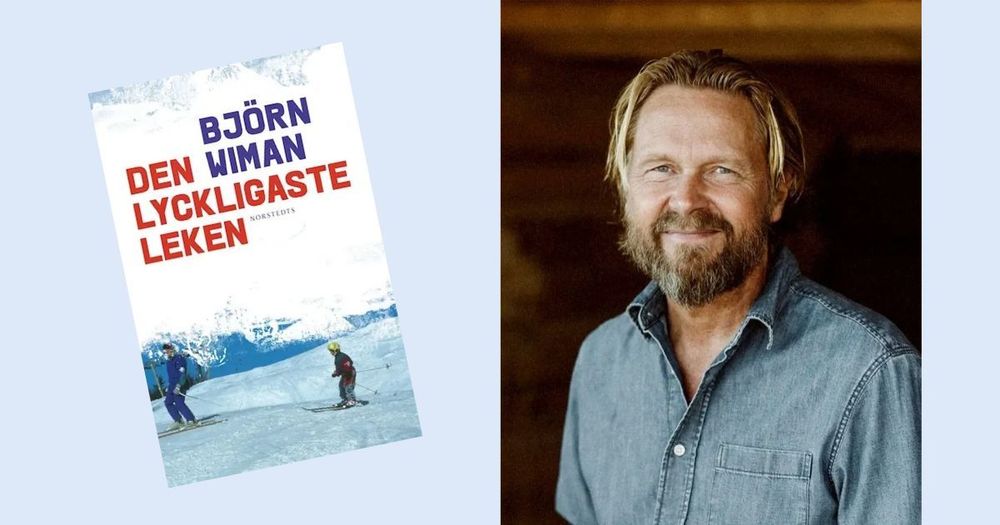 Bokomslag och Björn Wiman